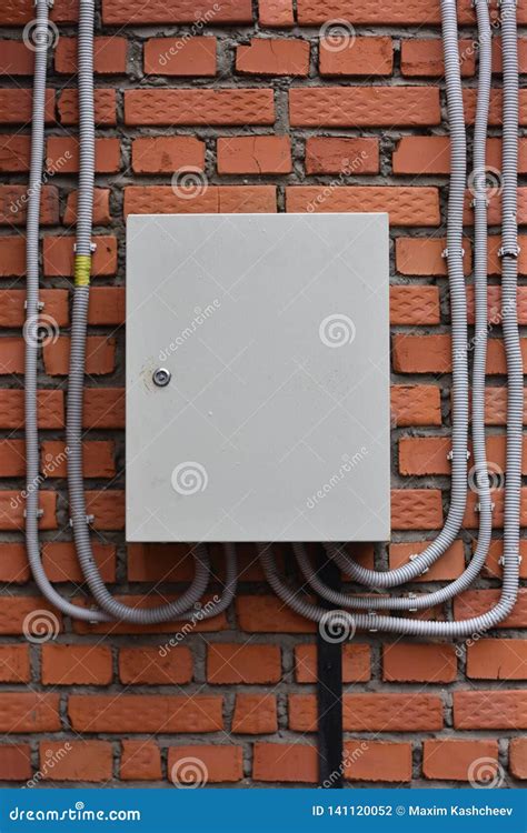 electric box in brick wall|electrical box in brick wall.